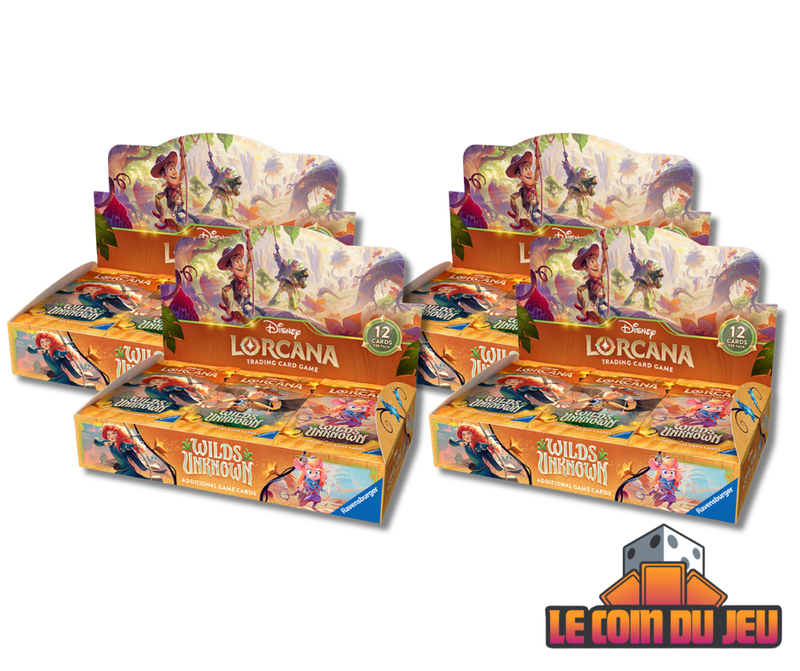 Disney Lorcana Wilds Unknown Booster Box Case of 4 (EN) (2026-05-08)