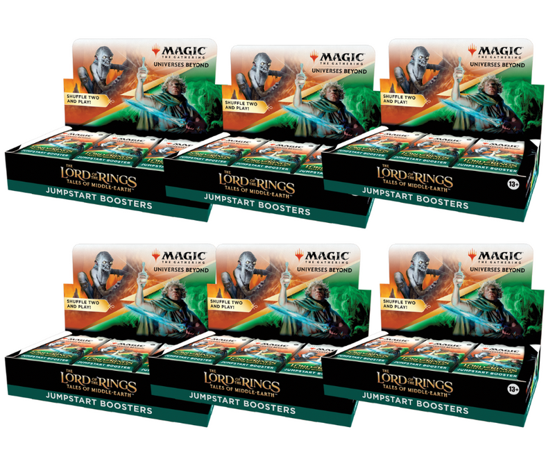 MTG LORD OF THE RINGS HOLIDAY JUMPSTART BOOSTER BOX CASE OF 6 (2023-11-03)