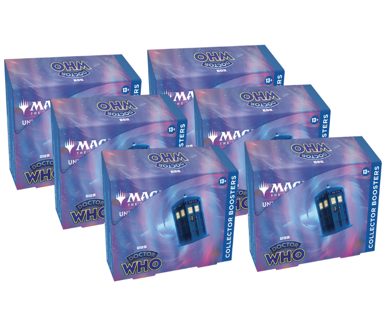 MTG DR WHO COLLECTOR BOOSTER BOX CASE OF 6