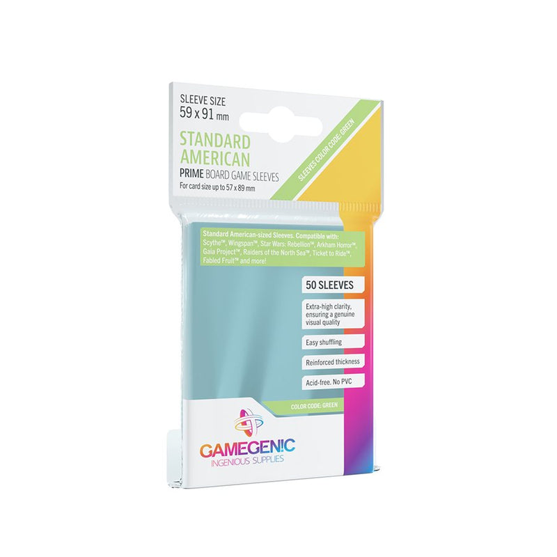 PRIME STANDARD AMERICAN-SIZED SLEEVES 59 X 91 MM