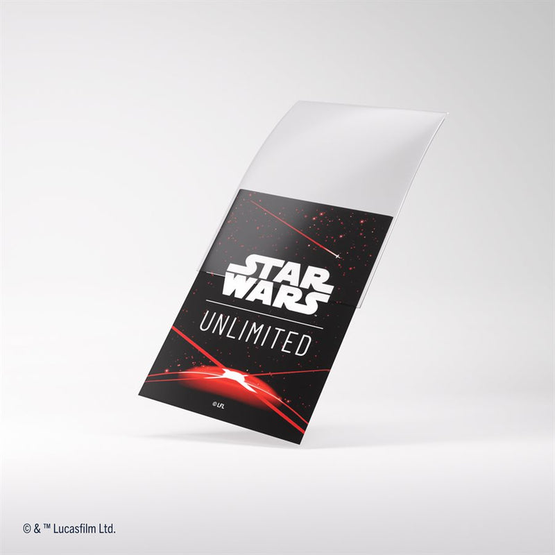 Star Wars : Unlimited Art Sleeves Double Sleeving Pack : Rouge de l'espace