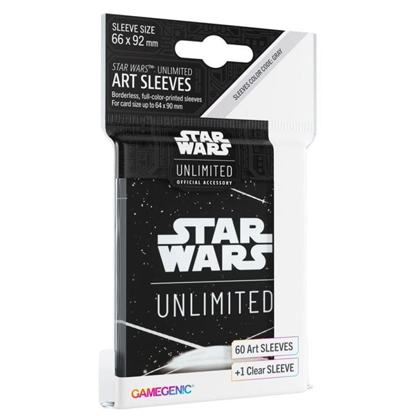 Star Wars : Unlimited Art Sleeves : Dos de carte blanc