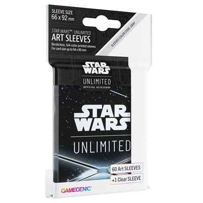 Star Wars : Unlimited Art Sleeves : Dos de carte noir