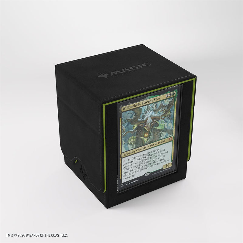GG Deck Box MTG Secrets of Strixhaven Squire Plus XL Black / Green 100ct