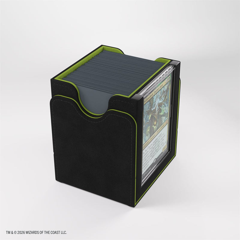GG Deck Box MTG Secrets of Strixhaven Squire Plus XL Black / Green 100ct