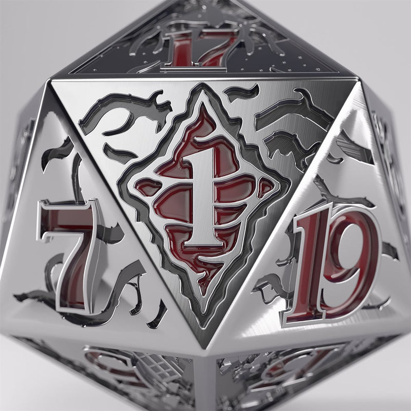 GG Stranger Things: Hellfire Club Premium Metal D20