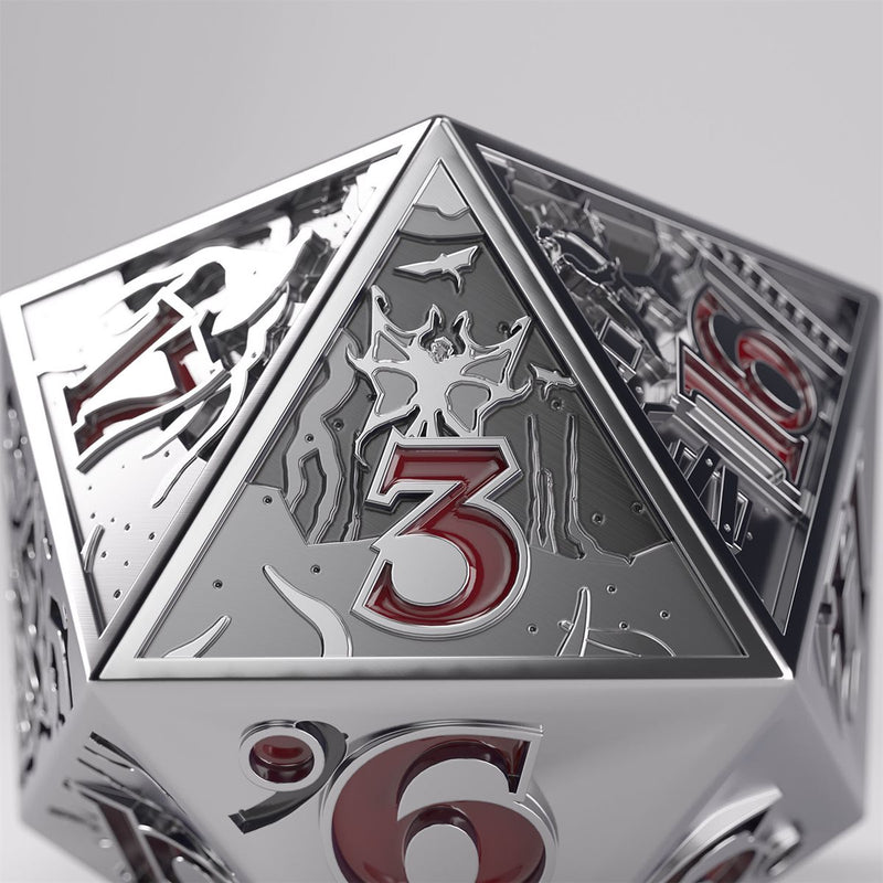 GG Stranger Things: Hellfire Club Premium Metal D20