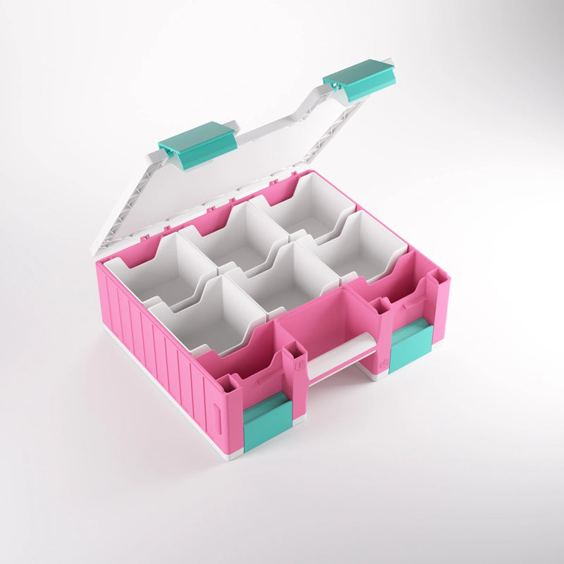 GG Storage: Game Castle: Pink / White / Teal
