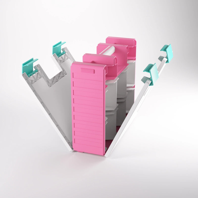 GG Storage: Game Castle: Pink / White / Teal