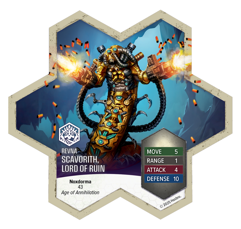 Heroscape - Tension bouillante : Scavorith, Seigneur de la Ruine 