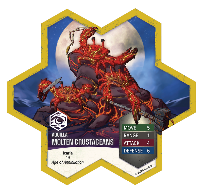 Heroscape - Tension bouillante : Molten Crustaceans & Tanuki Tricksters 