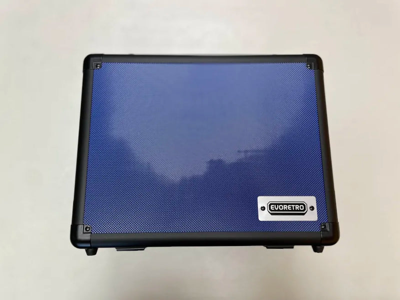 Evoretro 3-Row Aluminium Blue Case With Key System