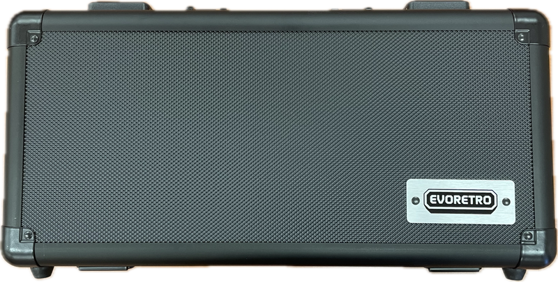 Evoretro Aluminium Black Grading Case With TSA Lock