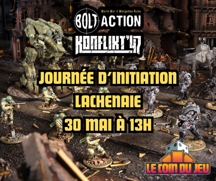 Session Initiation Bolt Action et Konflikt'47 - Samedi 30 Mai 13h (Lachenaie)