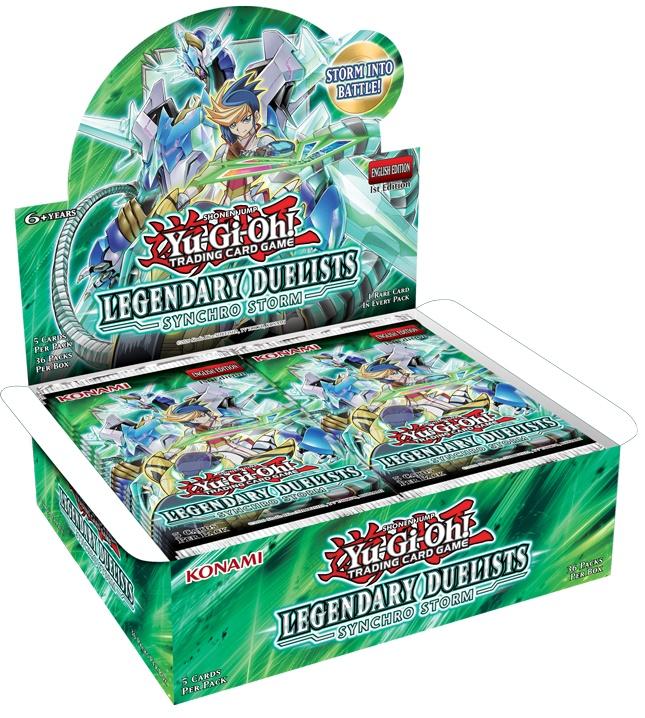 Les Duellistes Légendaires YGO : Synchro Storm 1ère édition Booster Box