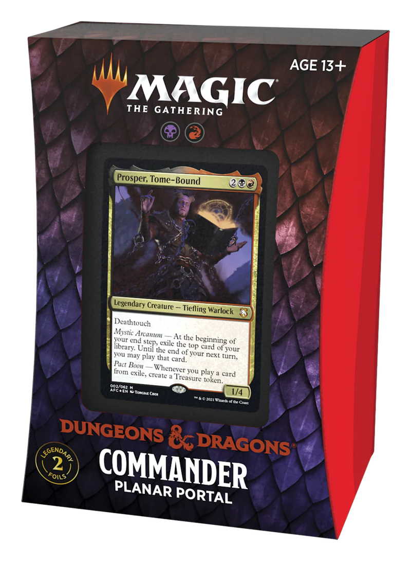 MTG Dungeons & Dragons Commander Deck Planar Portal (Anglais)