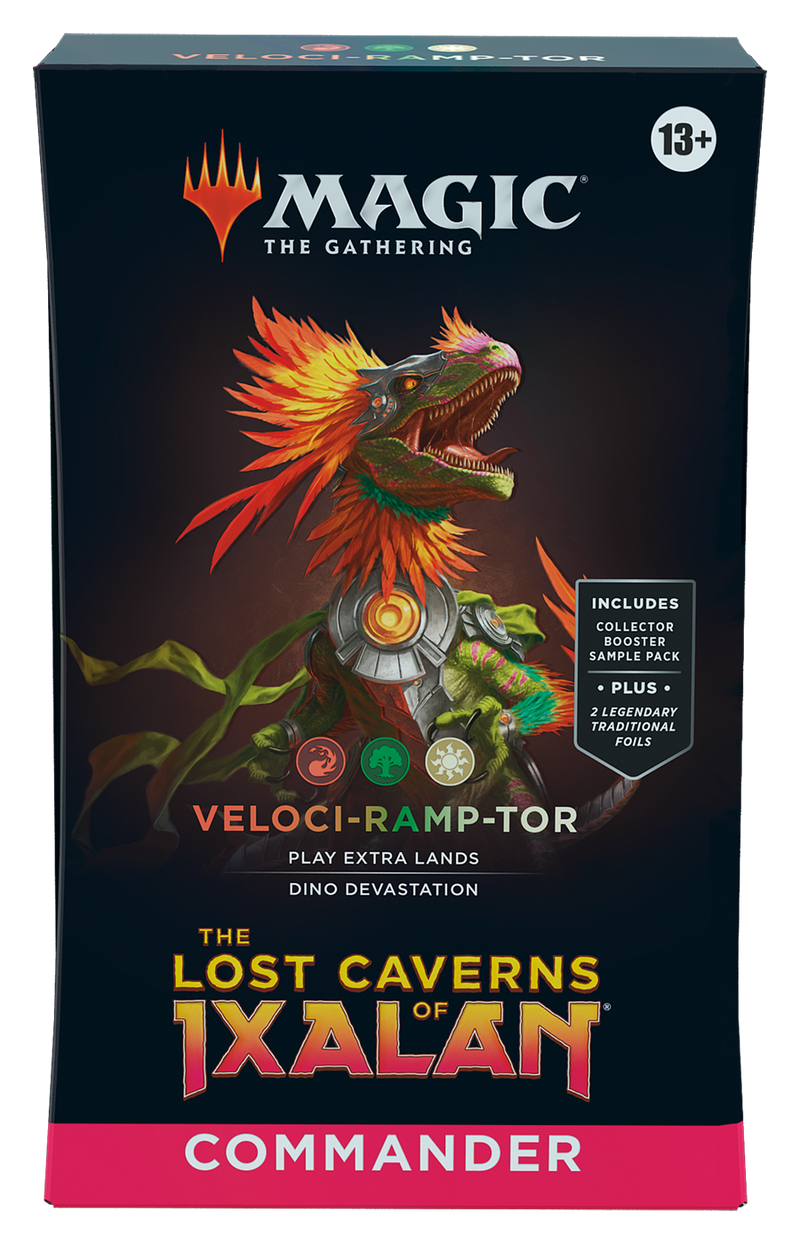 MTG Lost Caverns of Ixalan Commander Veloci-ramp-tor