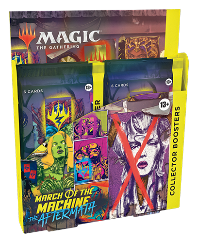 MTG MARCH OF THE MACHINE AFTERMATH COLLECTOR BOOSTER BOX