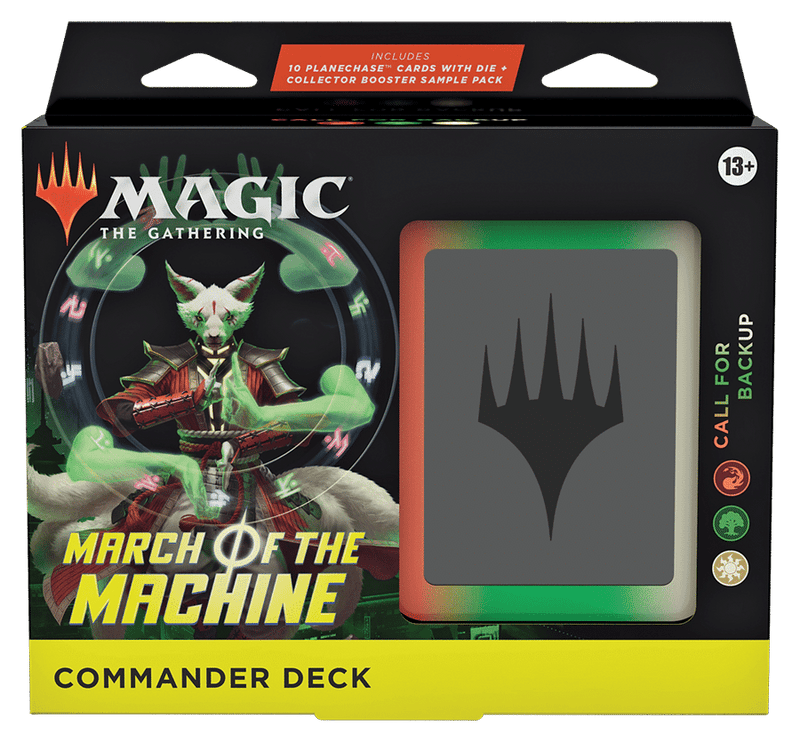 MTG MARCH OF THE MACHINE COMMANDER CALL FOR BACKUP (FR)