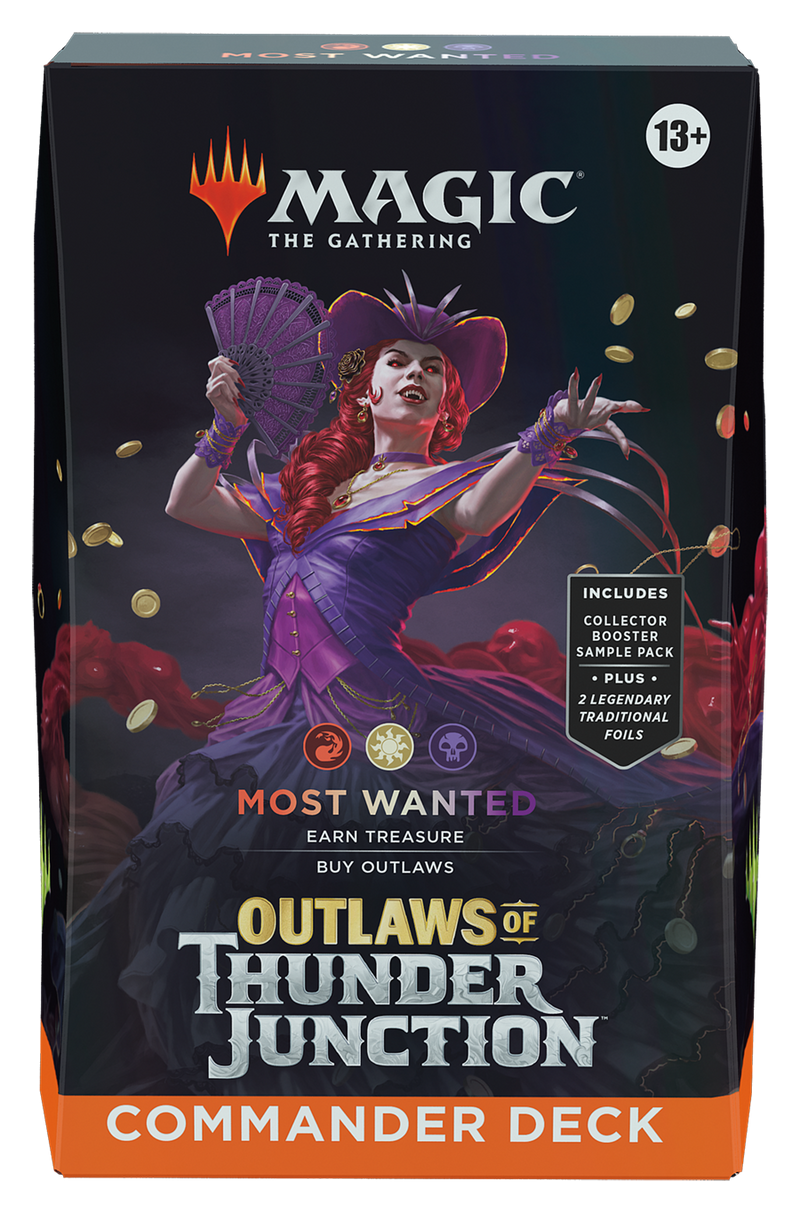 MTG Outlaws of Thunder Junction Commander Most Wanted