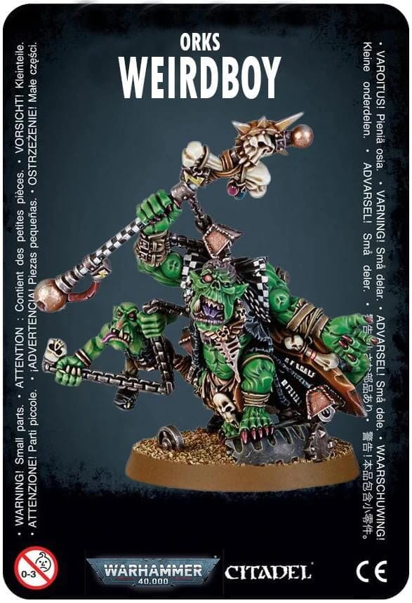 Warhammer 40k - Orks: Weirdboy (finecast)