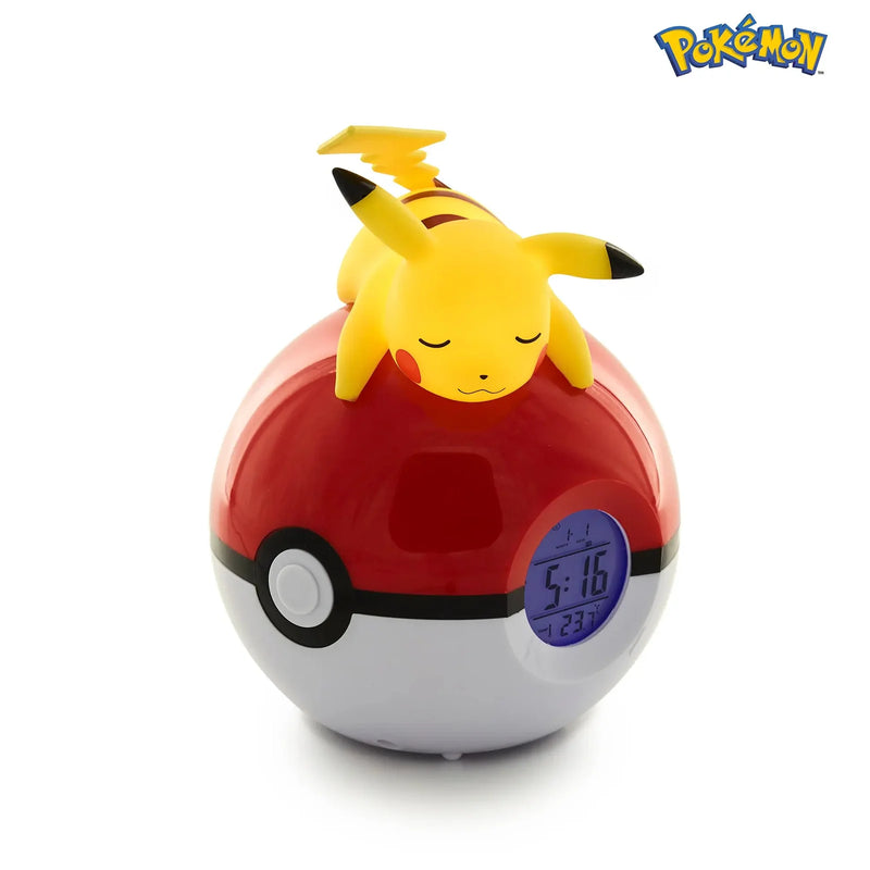 Teknofun Pokemon Pikachu Light-Up FM Alarm Clock