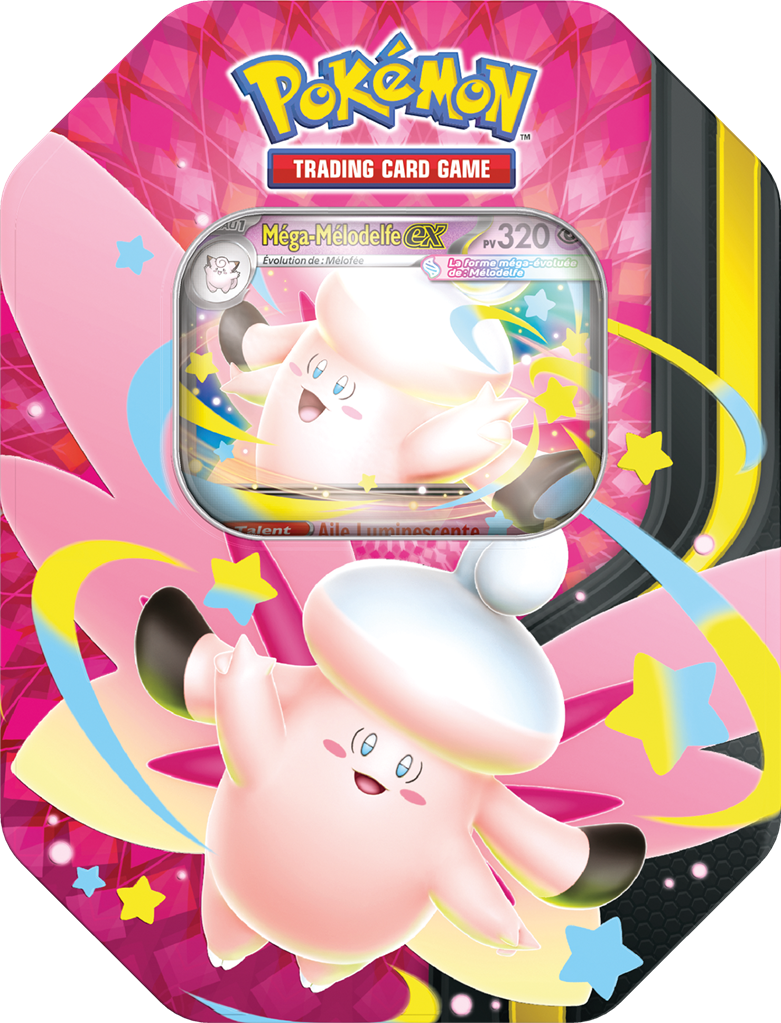 Pokemon Boîte Méga Clair de Lune Méga-Mélodelfe ex (FR) (2026-06-05)
