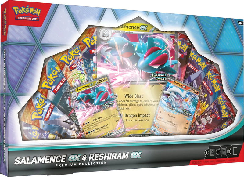 Pokemon Salamence EX & Reshiram EX Premium Collection