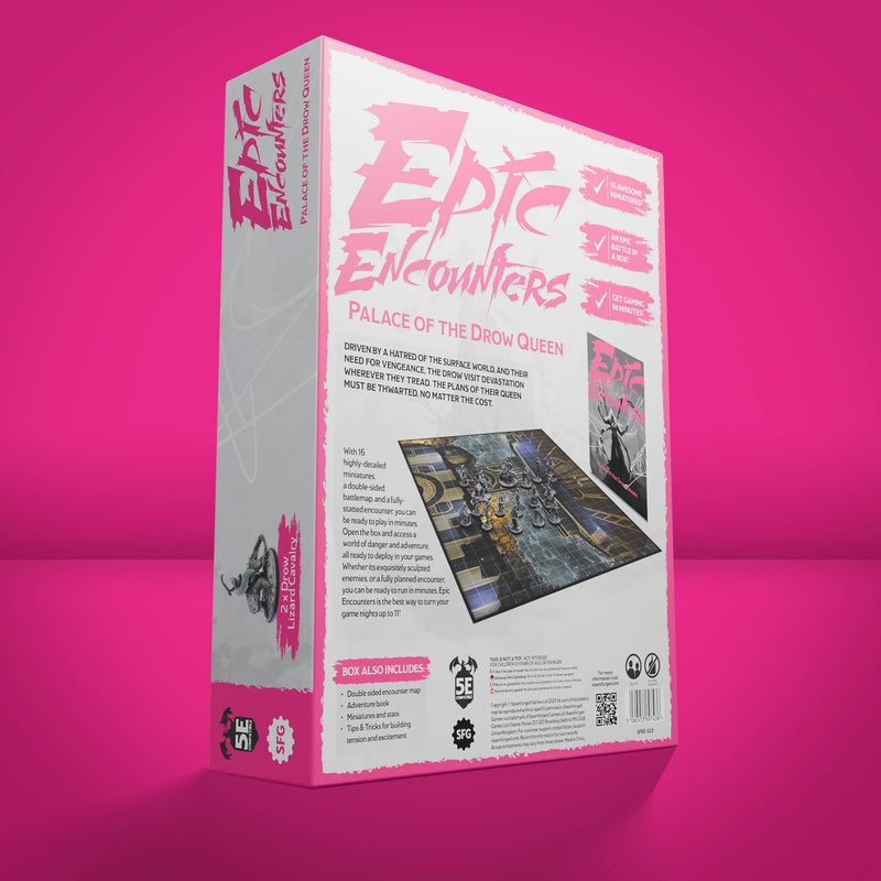 Rencontres épiques : Palais de la reine drow (EN)