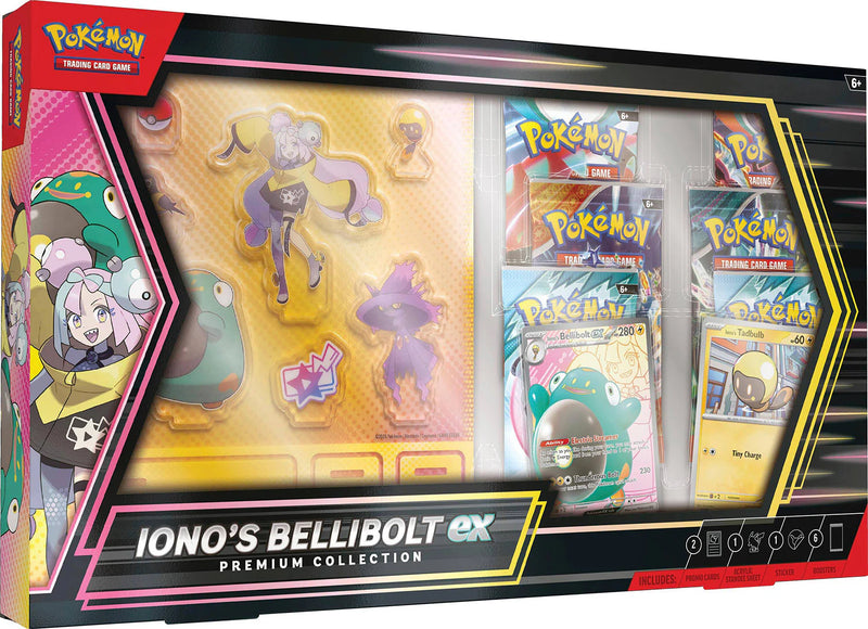 Coffret Pokémon Iono’s Bellibolt ex Premium Collection (EN)