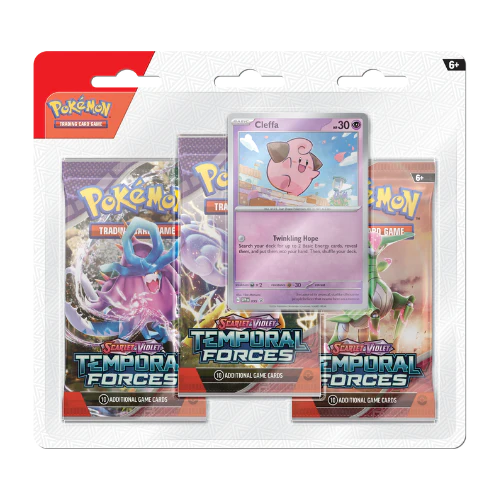 Pokemon SV5 Forces Temporelles 3 Booster Blister Cleffa