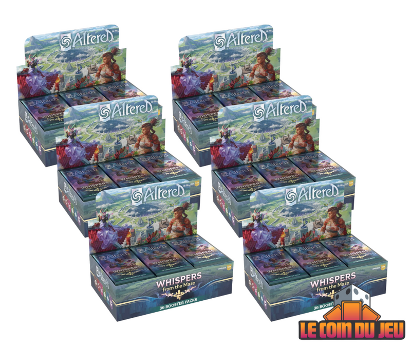 Altered TCG: Whispers from the Maze Booster Display Case of 6 (EN)