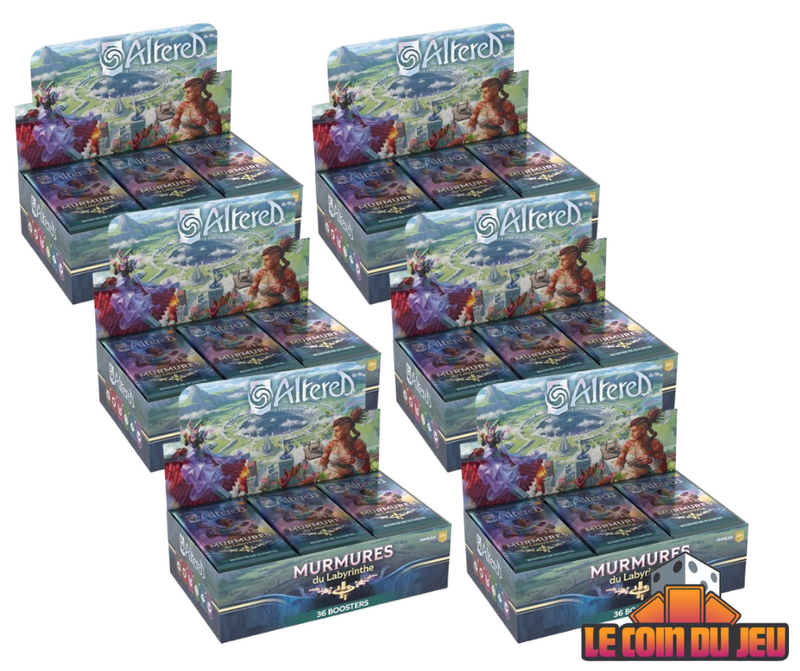 Altered TCG: Murmures du Labyrinthes Booster Display Ensemble de 6 (FR)