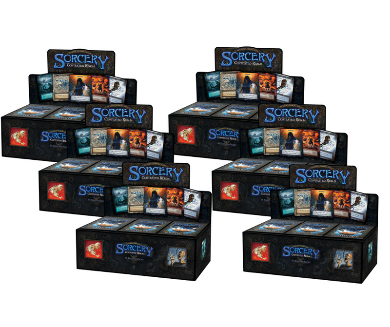 Sorcery: Contested Realm Beta Edition Booster Box CASE OF 6