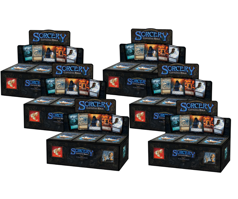 Sorcery: Contested Realm Beta Edition Booster Box CASE OF 6 (RESTOCK)