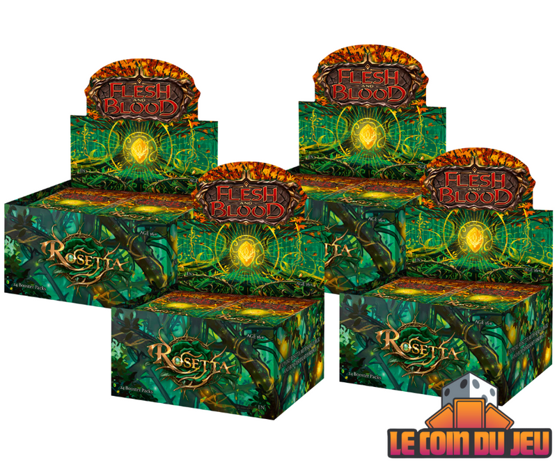 Flesh And Blood: Rosetta Booster Case of 4