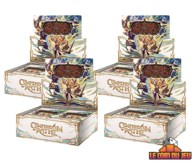 Flesh and Blood Compendium of Rathe Booster Box Case of 4 (2026-02-13)