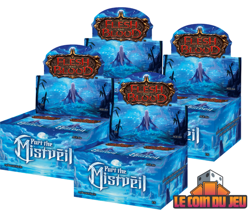 Flesh And Blood: Part The Mistveil Booster Box CASE OF 4 (2024-05-31)