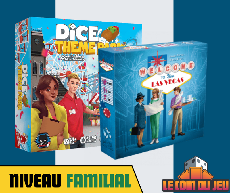 Bundle Dice Theme Park + Welcome to New Las Vegas (FR)