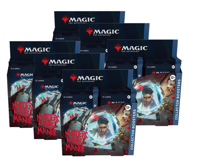 MTG MURDERS AT KARLOV MANOR COLLECTOR BOOSTER BOX CASE OF 6