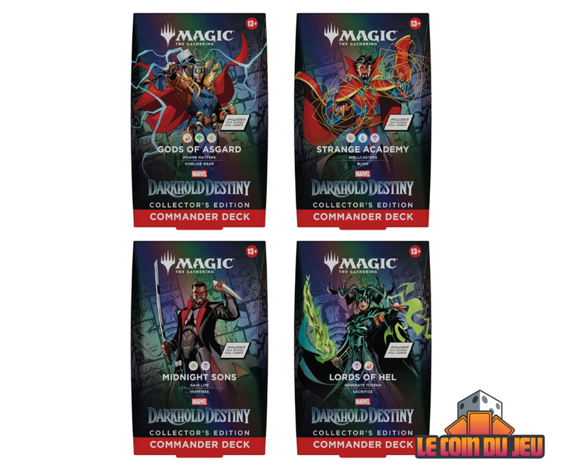 MTG Marvel Darkhold Destiny Commander Collectors Edition Deck Case (2026-04-02)