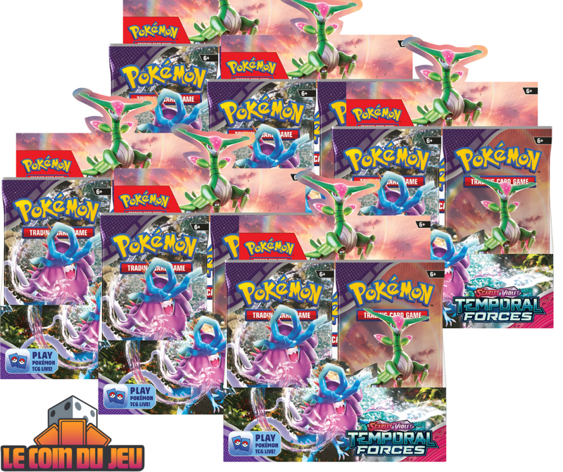 Pokemon SV5 Temporal Forces Booster Box CASE OF 6