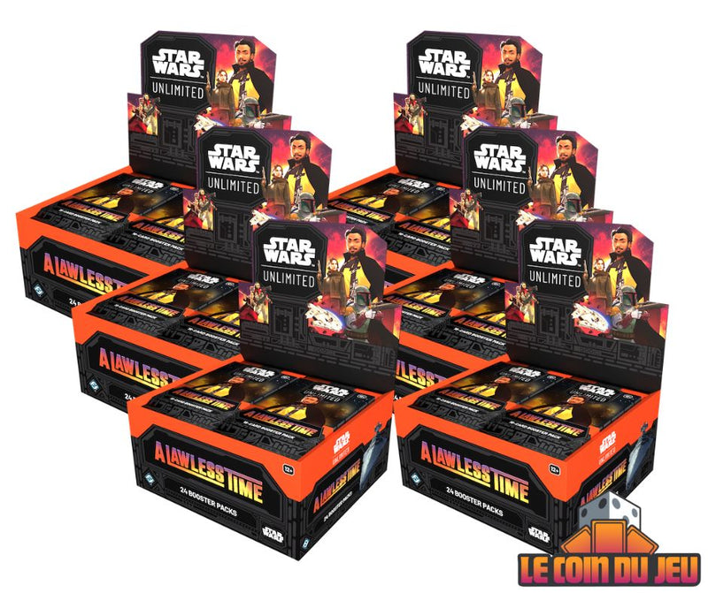 Star Wars Unlimited: A Lawless Time Booster Box Case of 6 (EN)