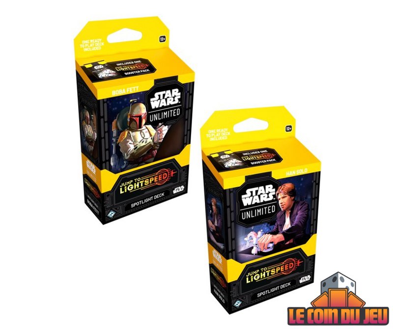 Star Wars : Unlimited : Jump to Lightspeed Spotlight Deck Set of 2 (EN)