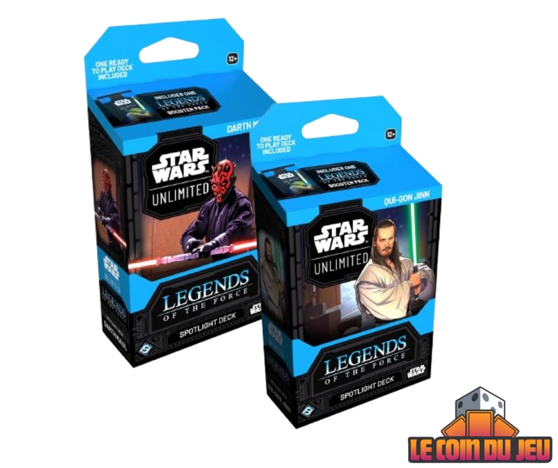 Star Wars: Unlimited: Legends of the Force Spotlight Deck Set of 2 (EN)