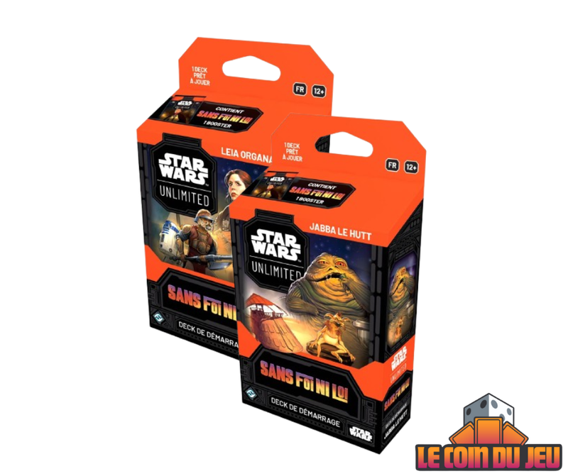 Star Wars Unlimited: Sans Foi ni Loi Spotlight Deck Ensemble de 2 (FR) (Mars 2026)
