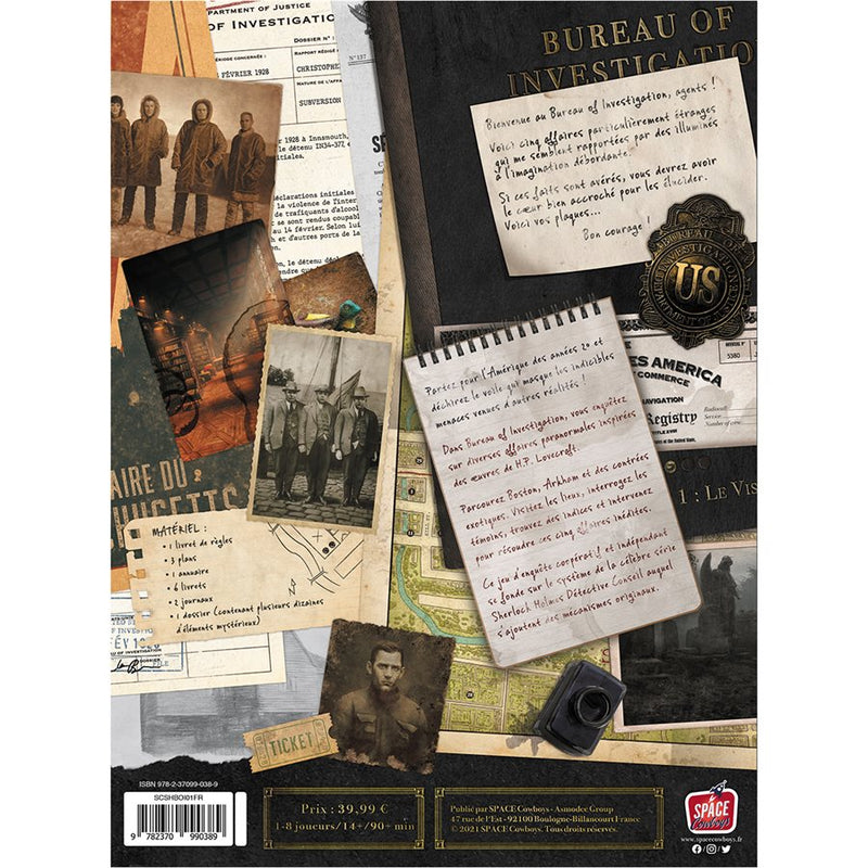 Bureau of Investigation - Un Jeu Sherlock Holmes (FR)
