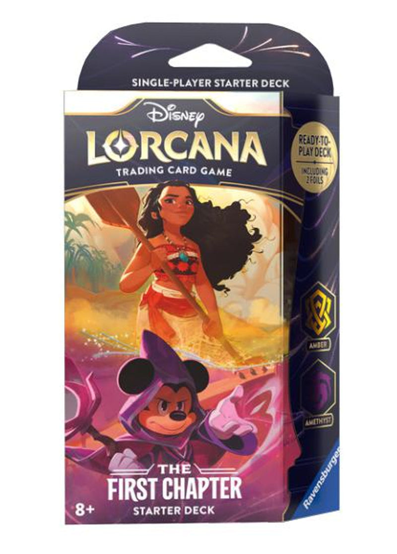 Disney Lorcana: The First Chapter: Starter Deck Amber & Amethyst