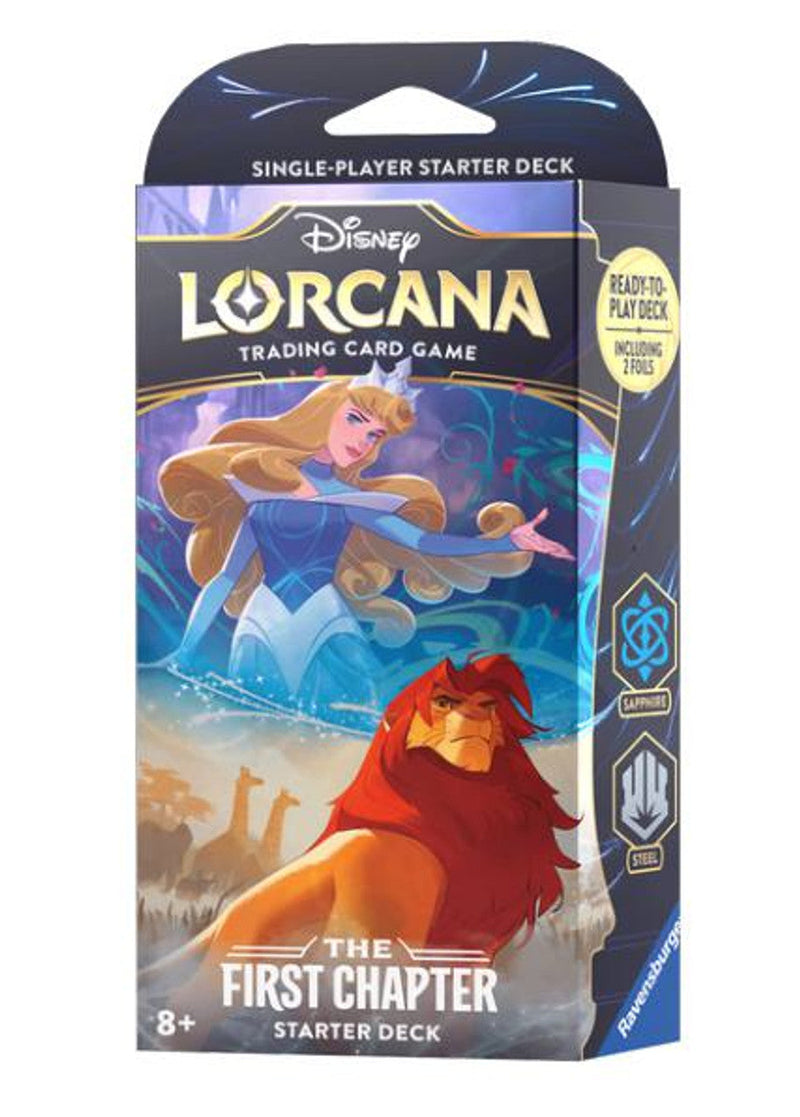 Disney Lorcana : Le Premier Chapitre : Starter Deck Sapphire & Steel (FR)