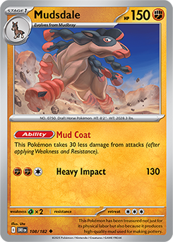 Mudsdale (108/182) [SV10: Destined Rivals]